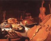 Still Life with Musical Instruments - 彼得·克莱兹